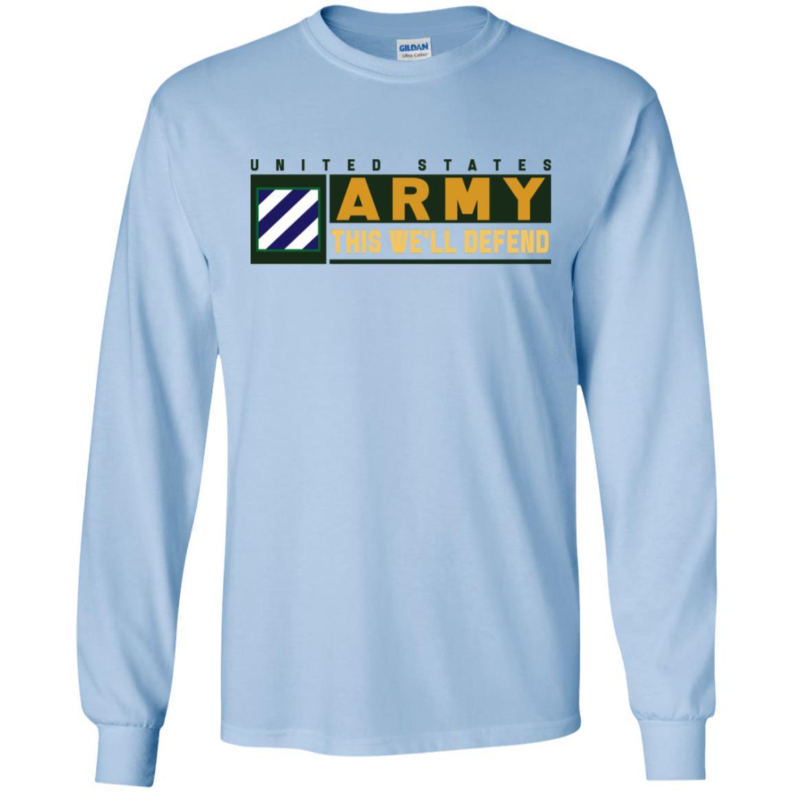 US Army 3rd Infantry Division,- This We'll Defend T-Shirt On Front For Men-TShirt-Army-Veterans Nation