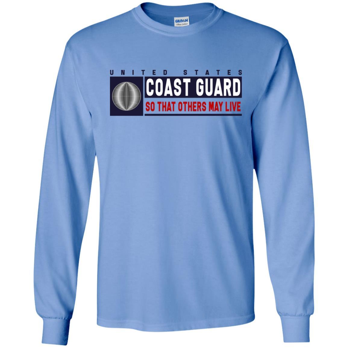 US Coast Guard Electrician's Mate EM Logo- So that others may live Long Sleeve - Pullover Hoodie-TShirt-USCG-Veterans Nation