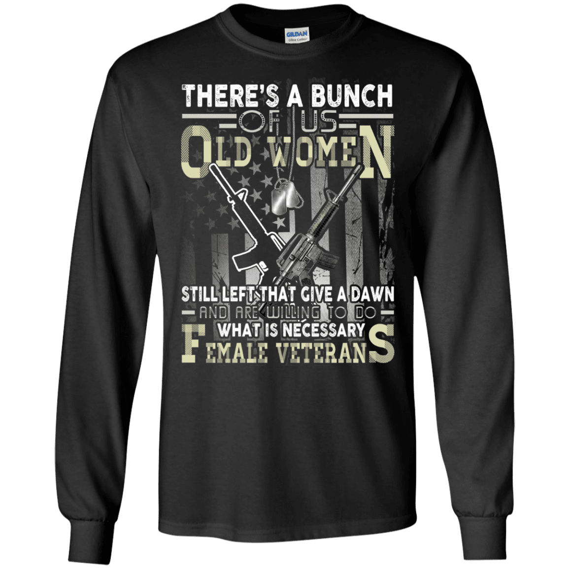 Military T-Shirt "FEMALE VETERAN"-TShirt-General-Veterans Nation