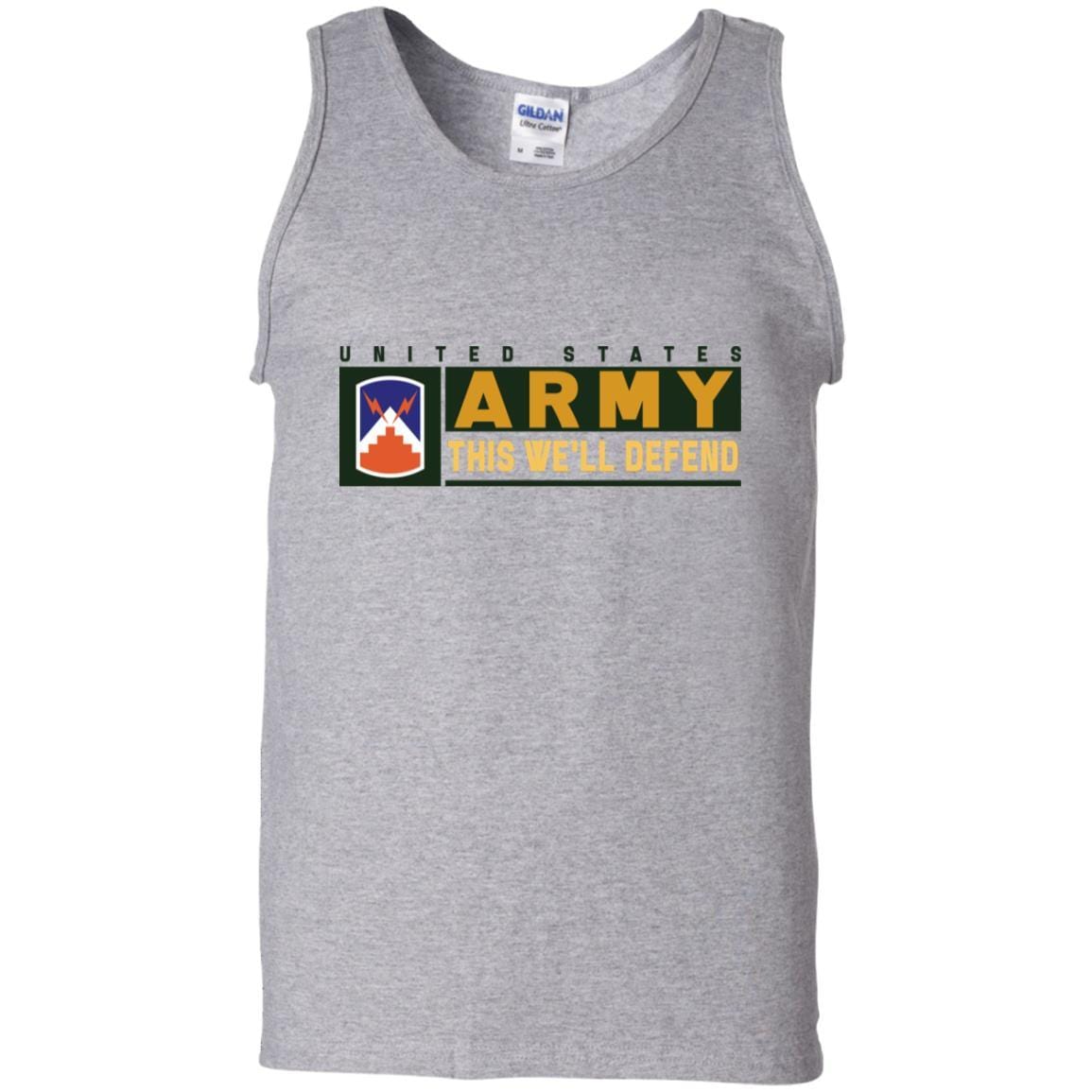 US Army 7TH SIGNAL BRIGADE- This We'll Defend T-Shirt On Front For Men-TShirt-Army-Veterans Nation